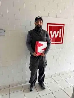 Unser neuer Azubi Mohammad